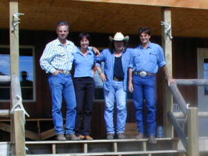 Luca, Elena, Roberto und Ferdinando