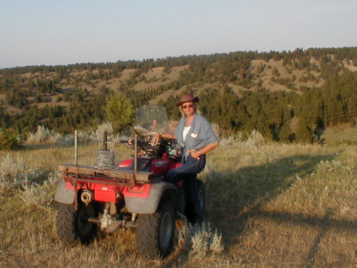 New Haven Panorama vom Cat Pasture aus ins Sawmill Pasture (John Deere)