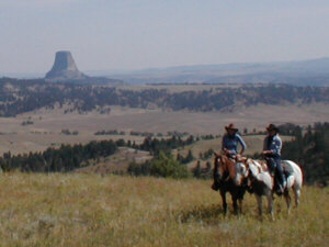 Devils Tower, Nicola und Heike